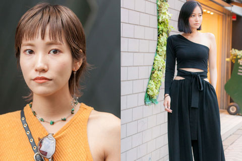 #肌見せコーデ デコルテ編